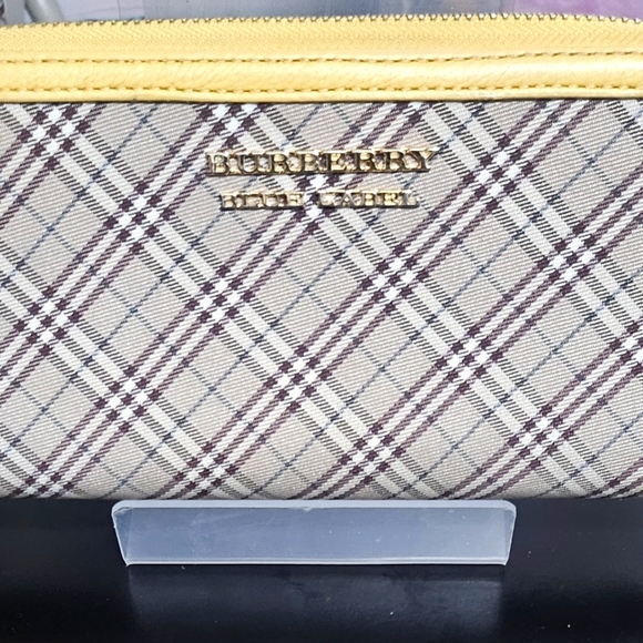AUTHENTIC BURBERRY BLUE LABEL LONG ZIPPY WALLET - Picture 1 of 5